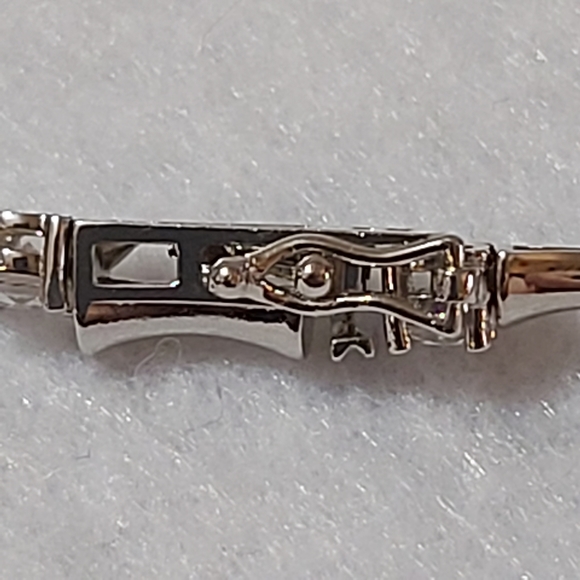 Sterling Silver Cubic Zirconia Necklace - Picture 5 of 7